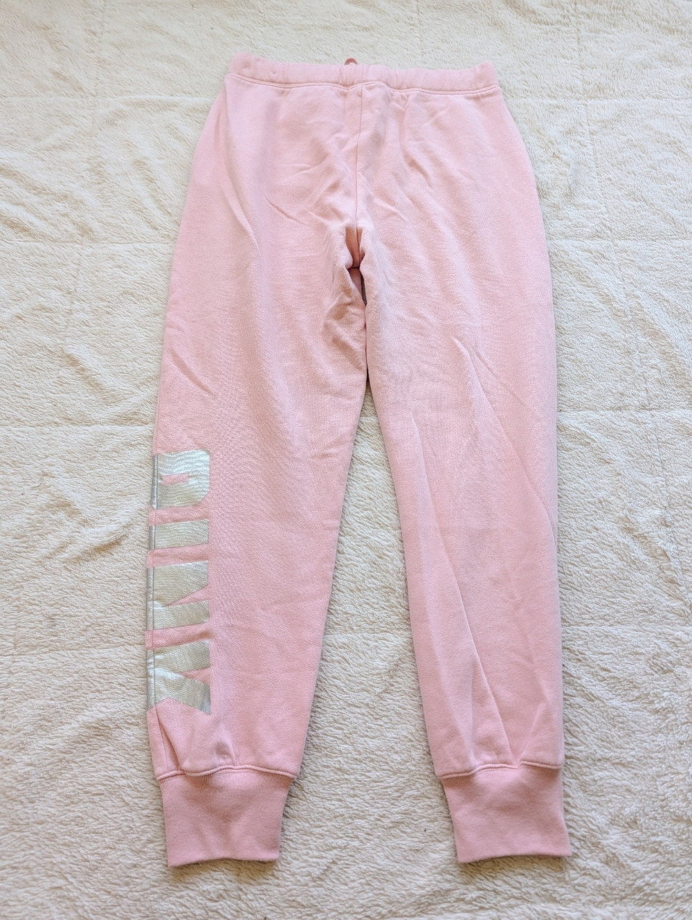 VS Pink Midrise Leg Logo Joggers - Picture 3 of 4